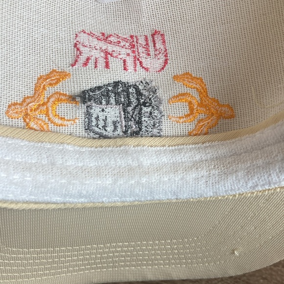 Vintage Mens 80’s UPR High Performance Compression Team Hat EUC Yellow - Picture 7 of 8